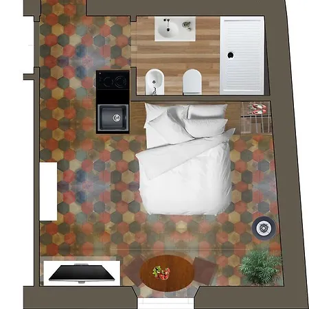 アパート Michelangelo Charmsuite ローマ